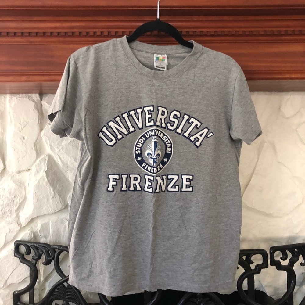 University of Florence tee shirt